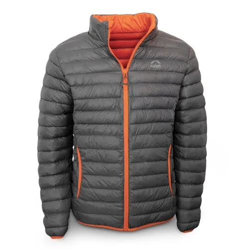 JAQUETA PUFFA DUPLA FACE PLUMA GANSO JAQUETA PUFFA